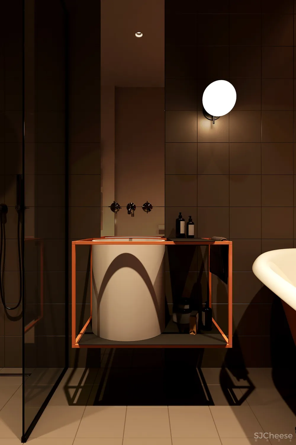 83㎡ 一室一厅,这么个性的颜色搭配一进门就被惊艳到了!