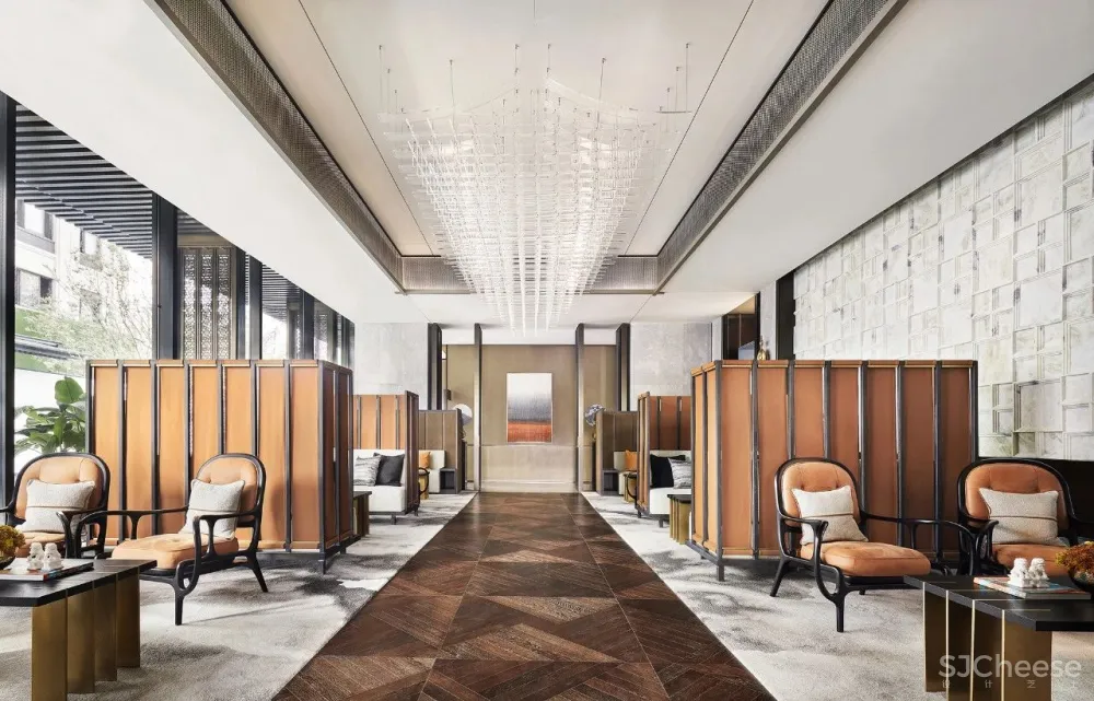 布鲁盟设计丨常州新城璞樾春秋售楼处 :典雅东方,借古开今