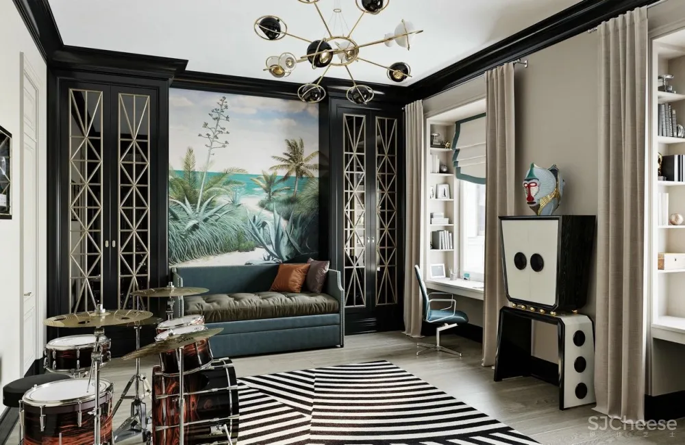 【搭-配】优雅是她的性格，臻品清新美式设计 Parsifal Design Studio