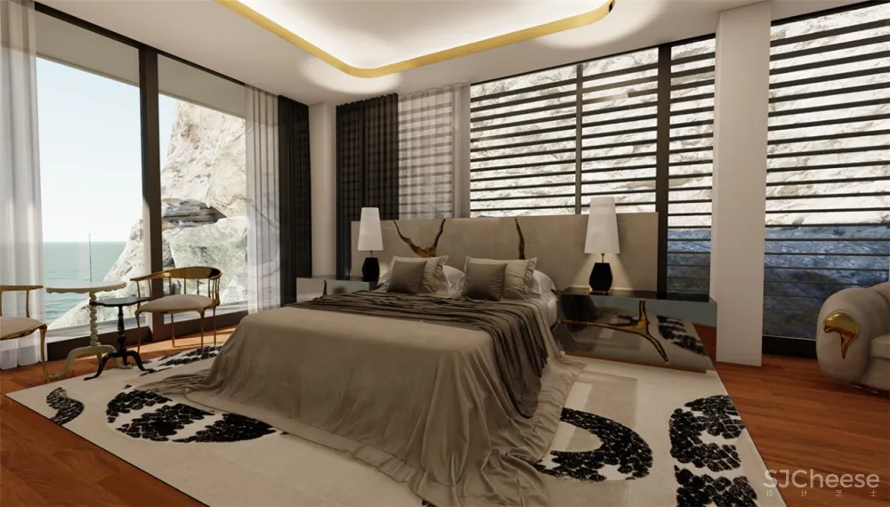 顶奢家具、岛屿住宅、私人直升机场，妥妥的人生巅峰！