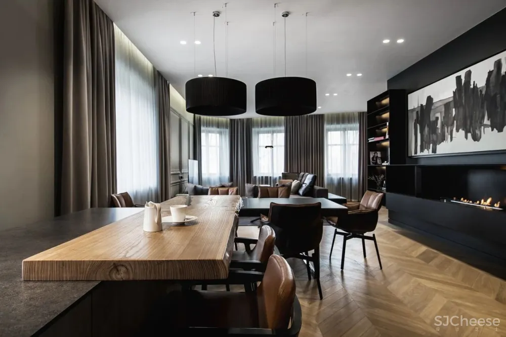 230㎡大平层,四口之家,高级奢华!