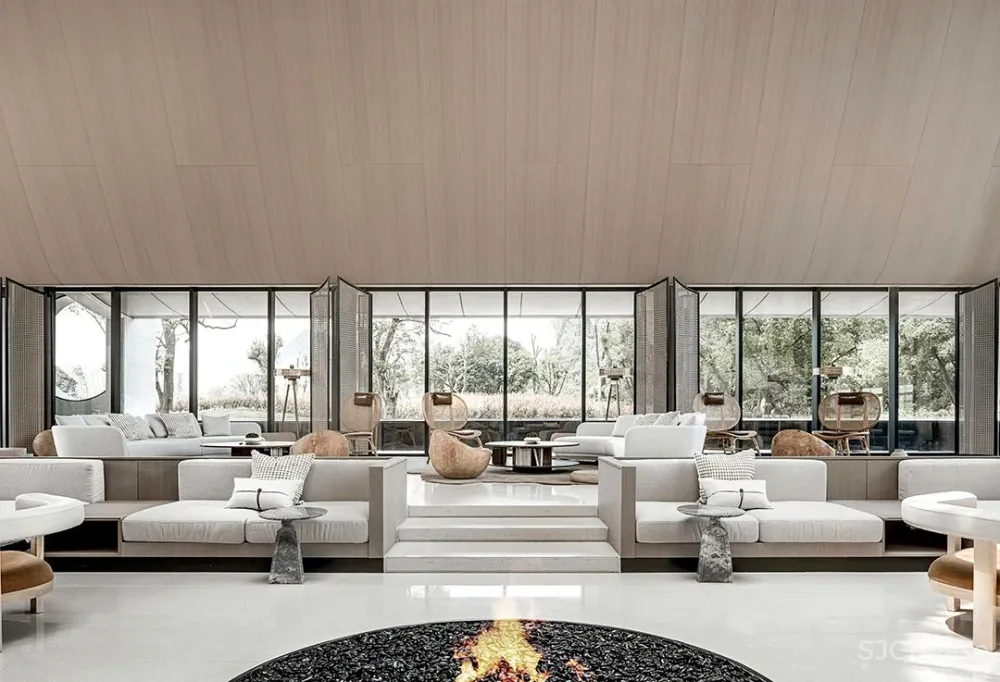 派尚设计 围炉山谷，将自然简朴的在地性做到极致