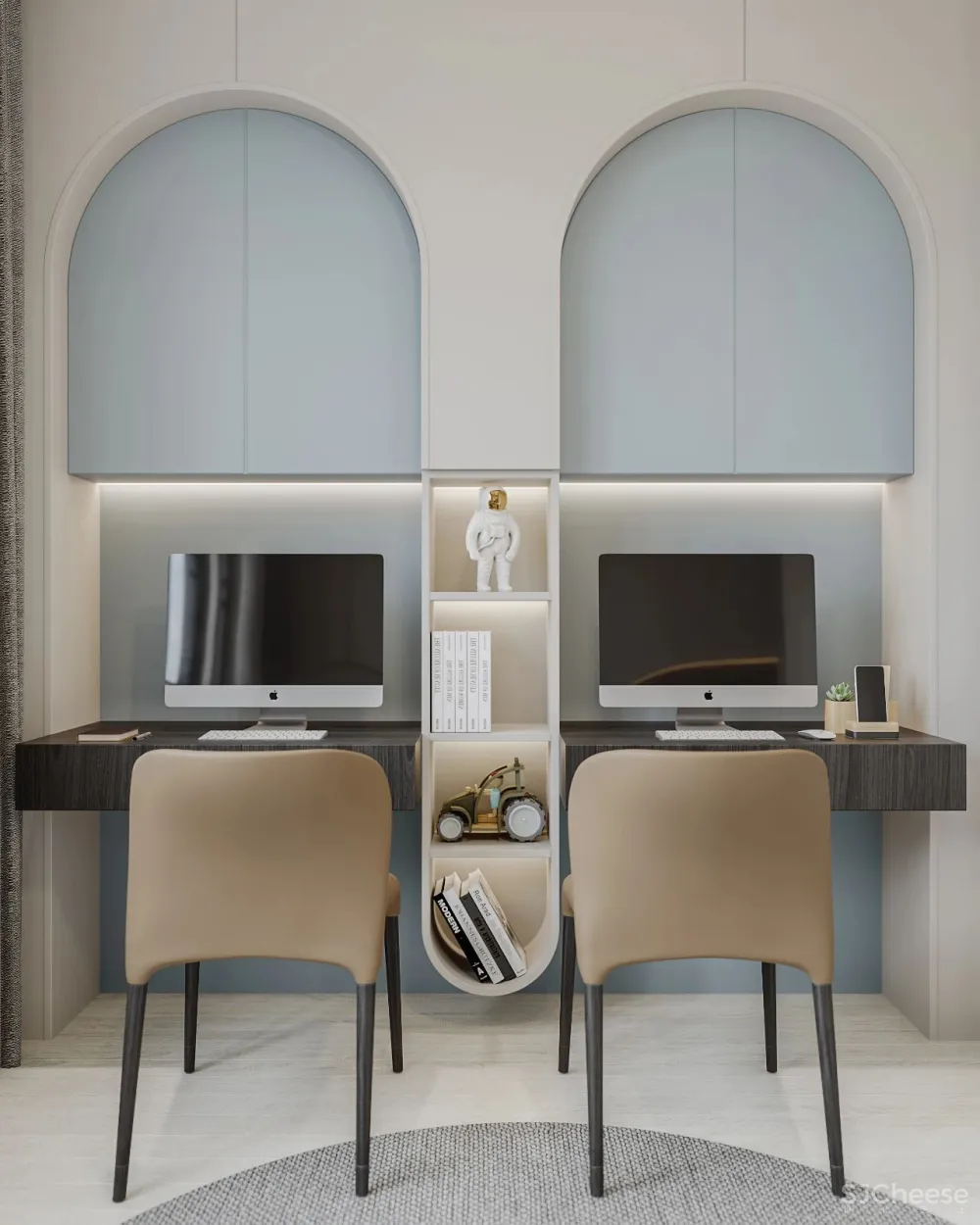 茧界设计.冷晨辉 「桃花源」550平私宅:解构 寂静美学