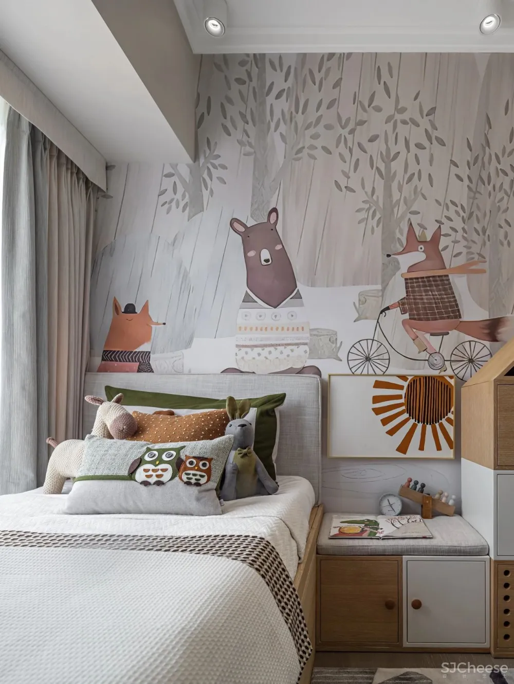 GND恩嘉设计 × 广州星樾山畔 丨 安静生活与繁华都市的平衡