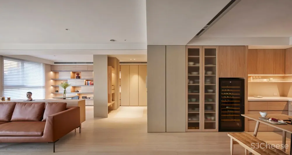 180㎡现代简约，暖色调的浪漫，温馨舒适自然