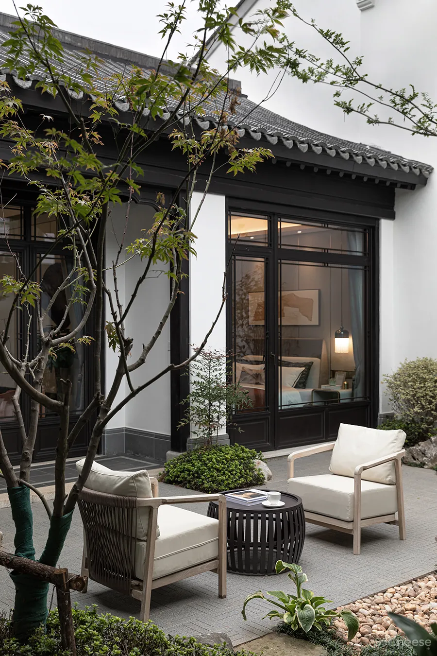 中式别院 一木一石、一砖一瓦,都是范儿!