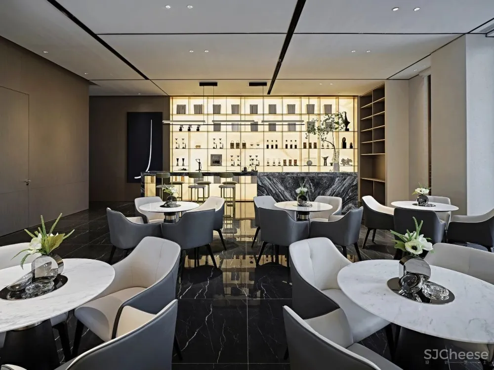 EH DESIGN 空间 月华流照萧然城 —— 金地·滨与城营销中心