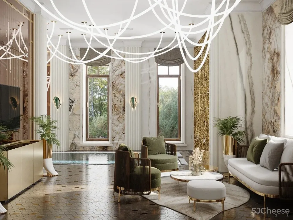 1100㎡新式奢华,精致有气质!