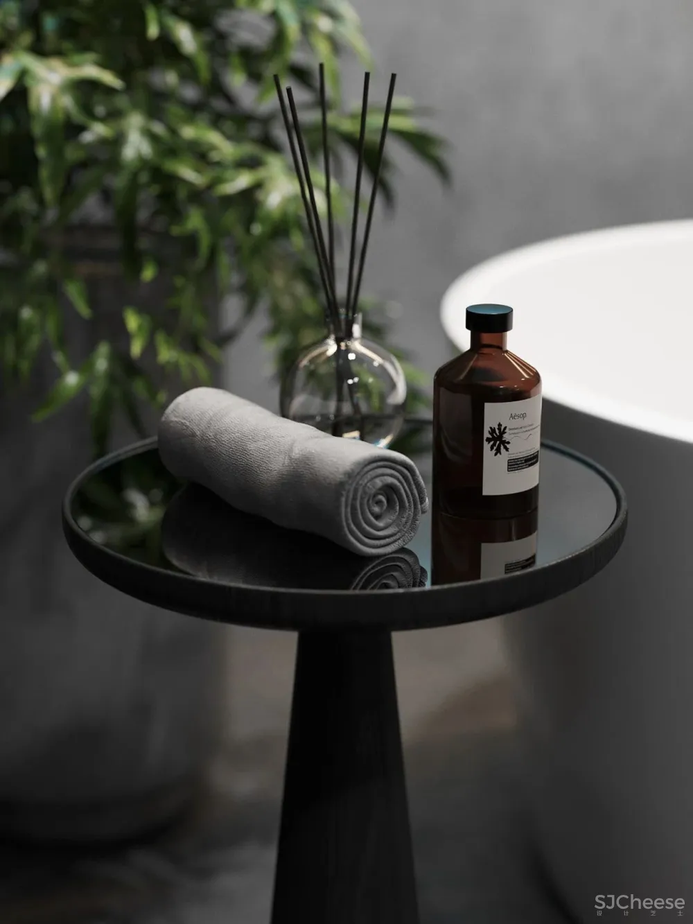 灰色极简空间，混凝土的质地！