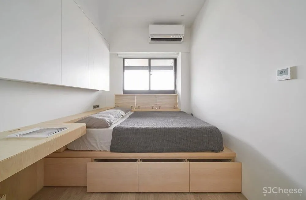 49㎡三口之家,这样设计超级显大!