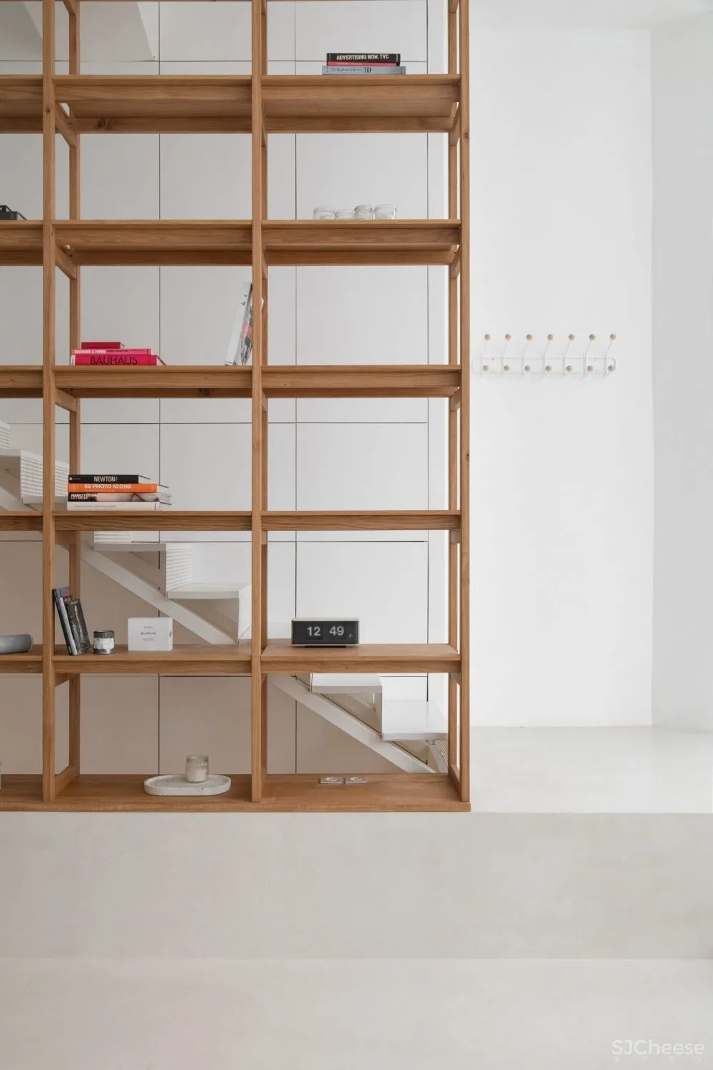 92㎡ 简约 LOFT,玻璃隔断让空间更通透