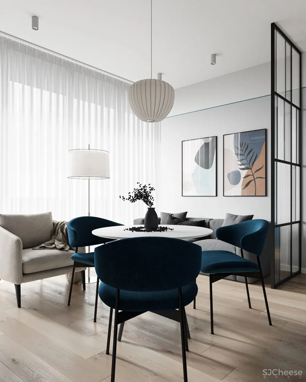 Color Visual梦幻蓝粉设计