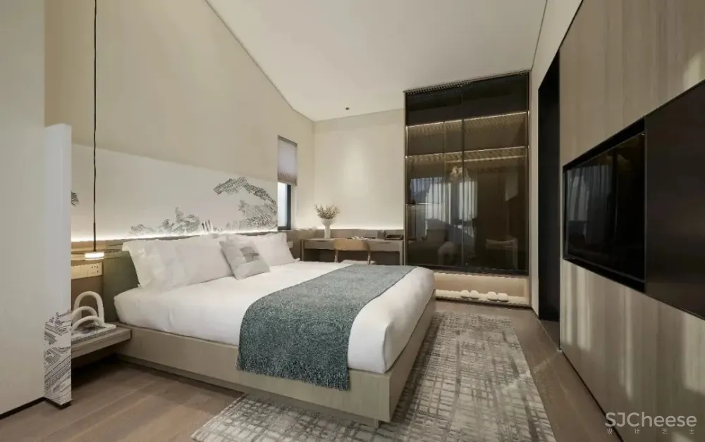 励时设计 漫步时光：同盟古镇袁家村民宿