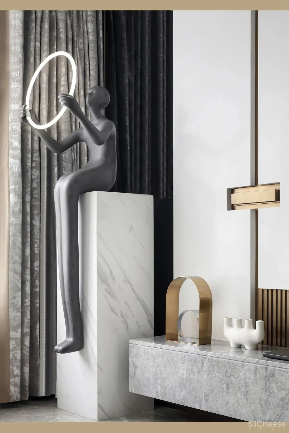 探觅星座神话的梦想家,中海沈阳望京府样板间三套 香港方黄(设计)集团新作