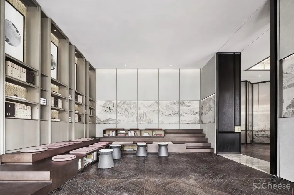 布鲁盟设计丨常州新城璞樾春秋售楼处 :典雅东方,借古开今