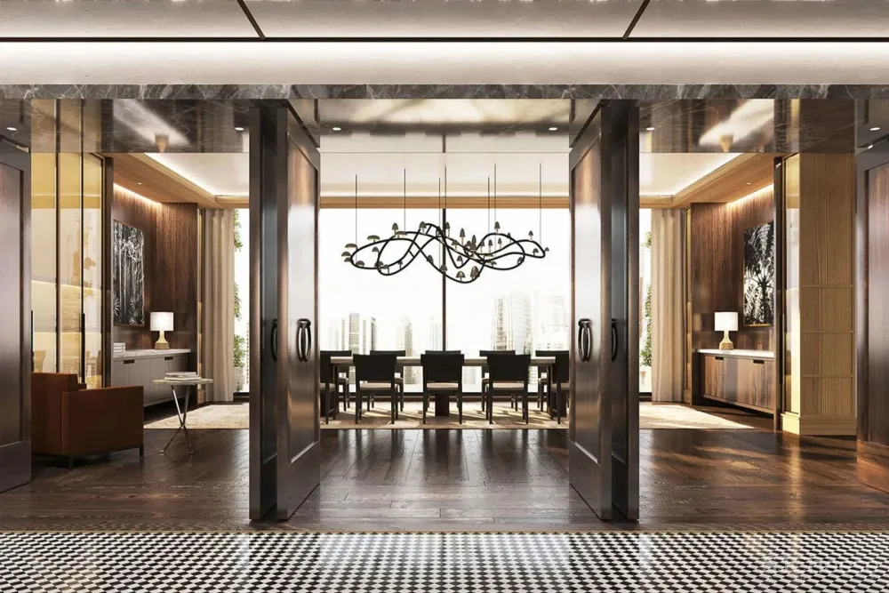 看看迪拜大平层,32层只有39套公寓,这配置是真奢华!