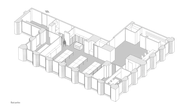 边界空间设计 × 边界办公空间：“无用”的黑亭