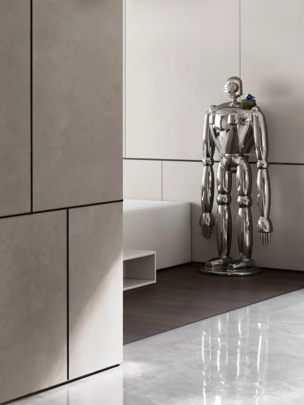 824㎡售楼处,光影与自然共生!