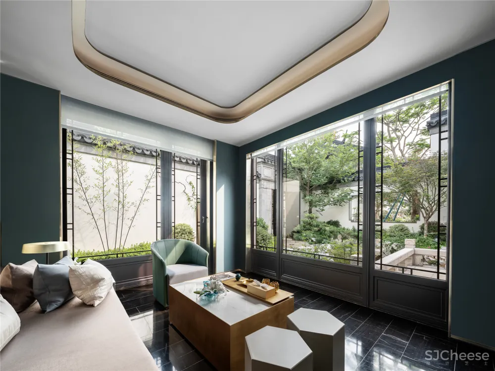 都说院子还是中国的美,这个项目再次示范中式院落如何复刻