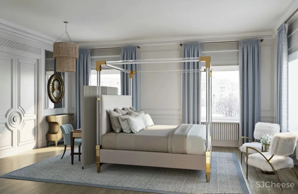 【搭-配】优雅是她的性格，臻品清新美式设计 Parsifal Design Studio