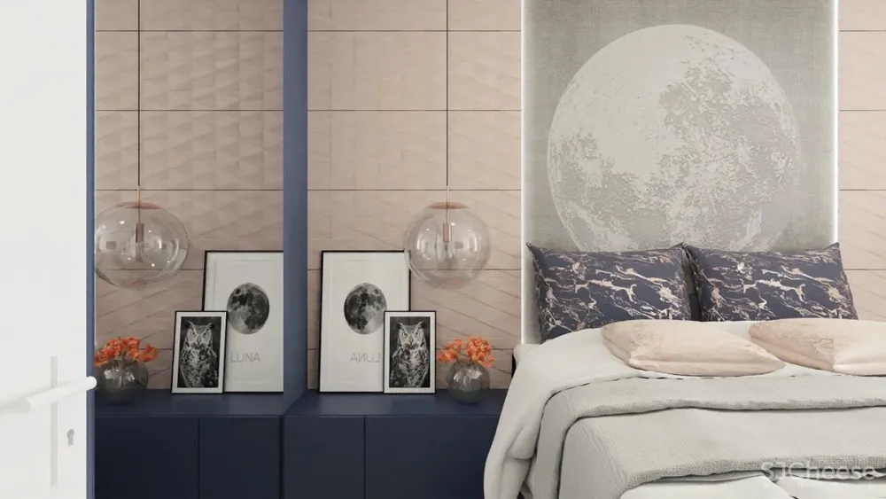 Color Visual梦幻蓝粉设计