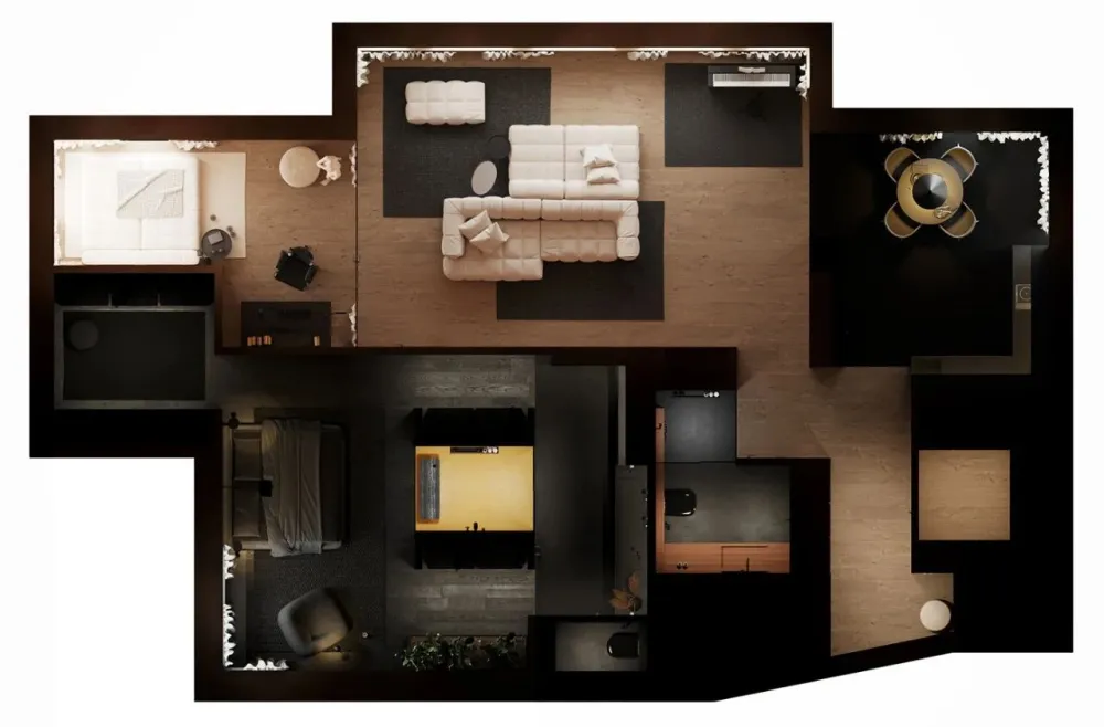 Igor Sirotov新作,最少的颜色营造最为丰富的层次感