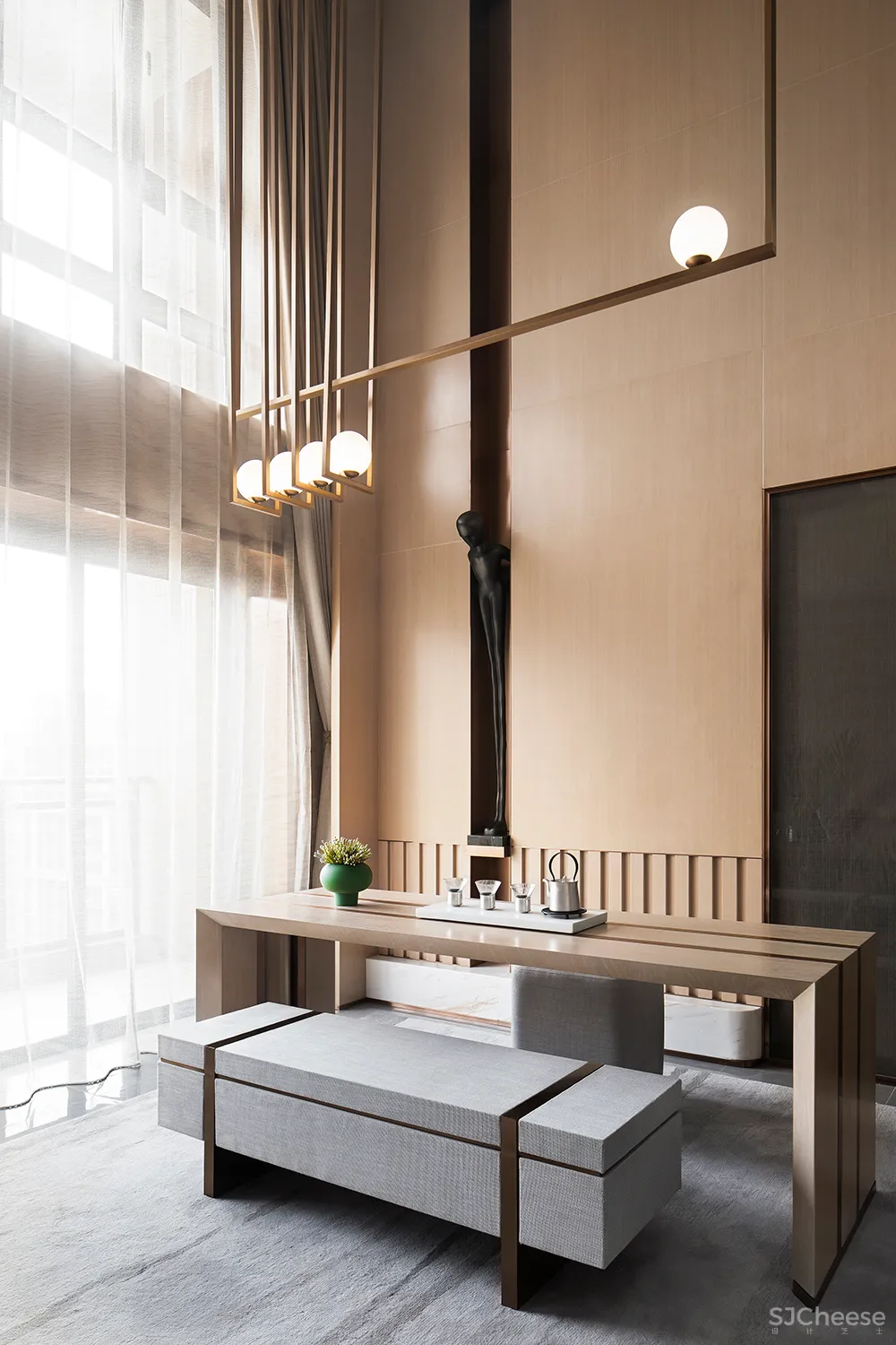 吴文粒作品 空间如同一面镜子