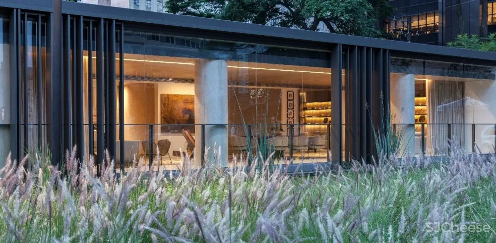 一梯两户的平层公寓楼样板房公开,自然奢华才有的高级感