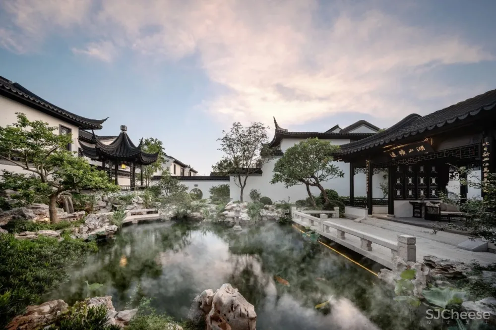 都说院子还是中国的美,这个项目再次示范中式院落如何复刻