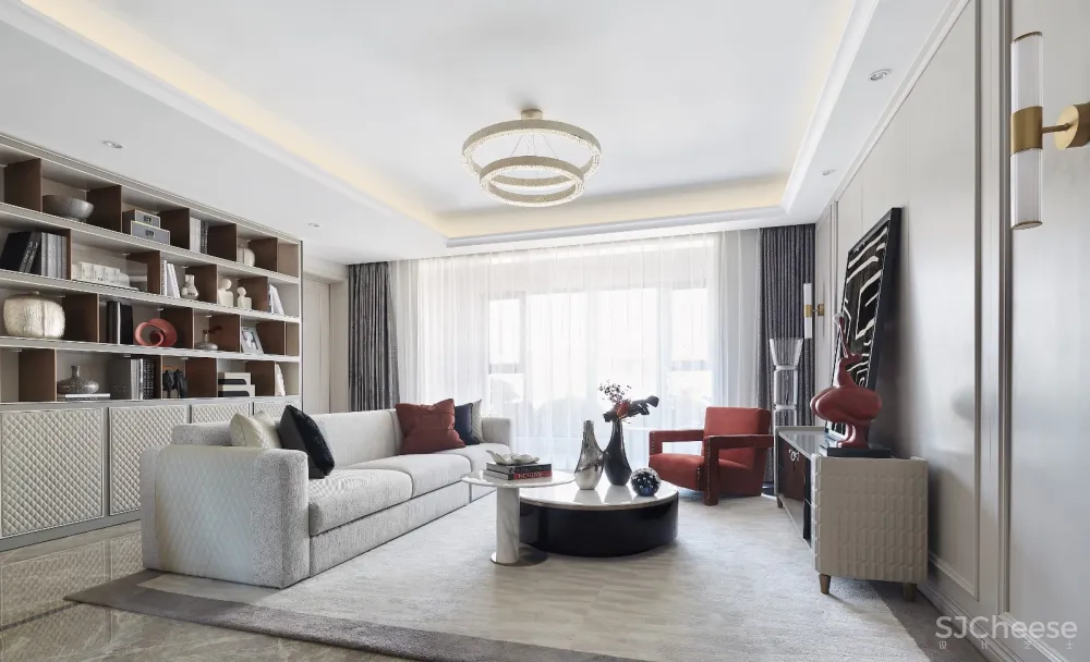 GNU新作 | 西宁万科-时代都会C户型 :意式简奢,简而不失其华(II)