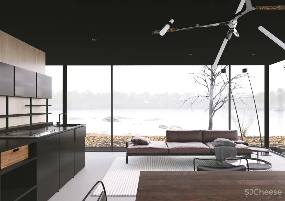 打破常规的房子,屋顶加个仰角引光入室,这样的自建房太有创意了!