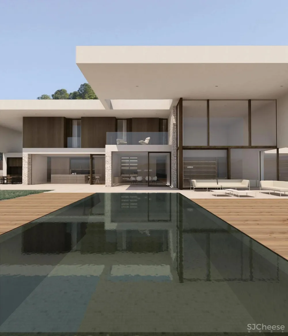 1157m²极简别墅，出繁入简，心境悠远