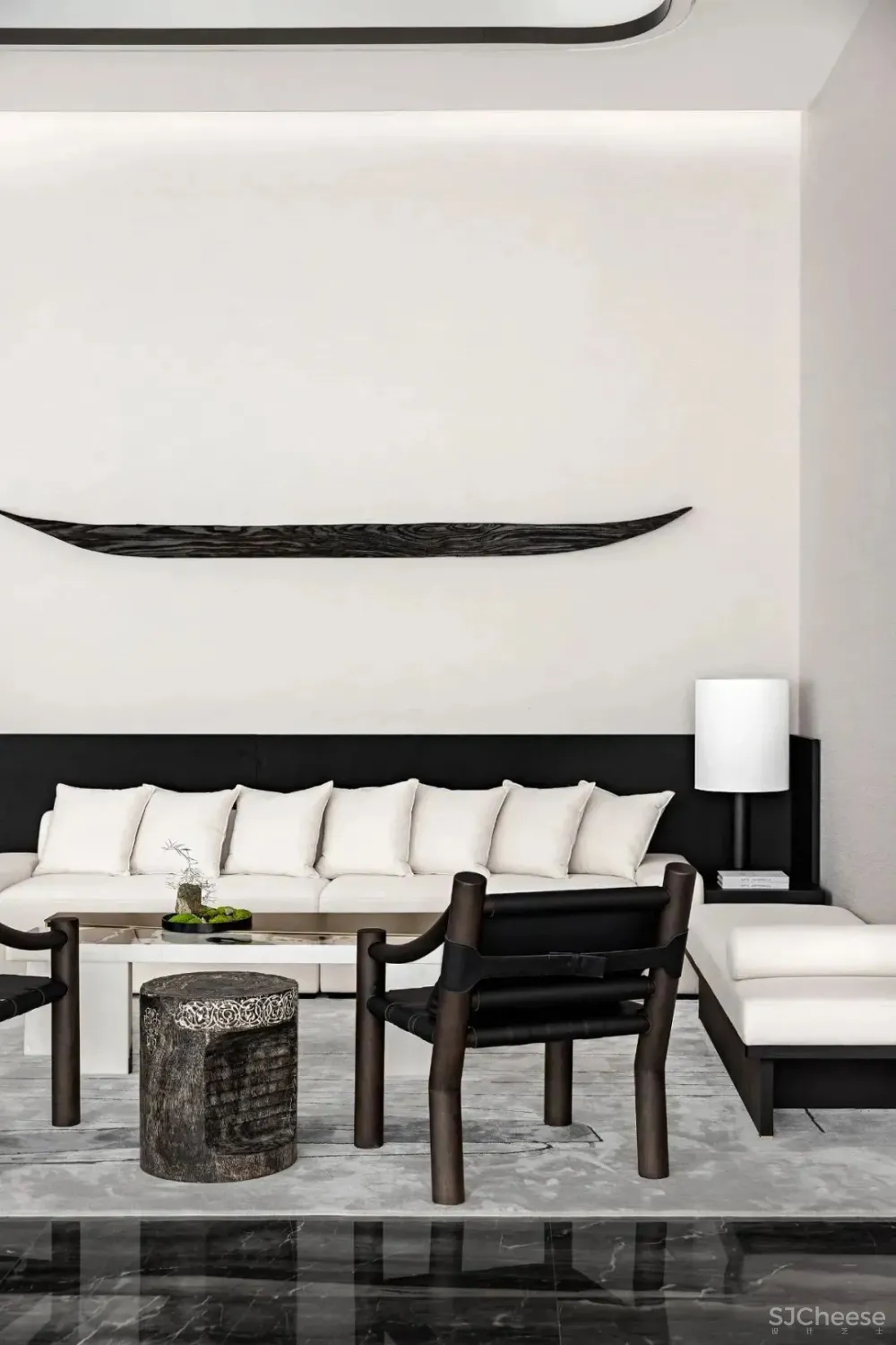 璞辉设计丨云水禅心，陶柳之下的现代二分法美学