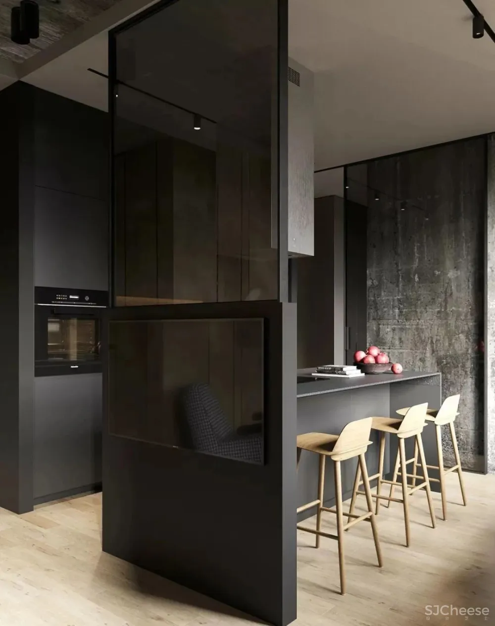 一套56㎡的住宅,设计很厉害,有颜有格调 !