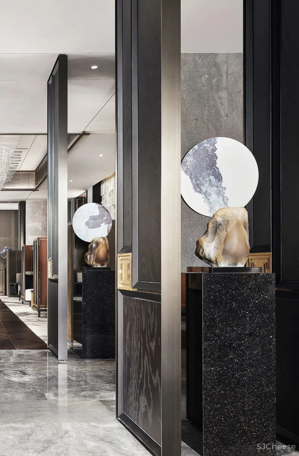 布鲁盟设计丨常州新城璞樾春秋售楼处 :典雅东方,借古开今