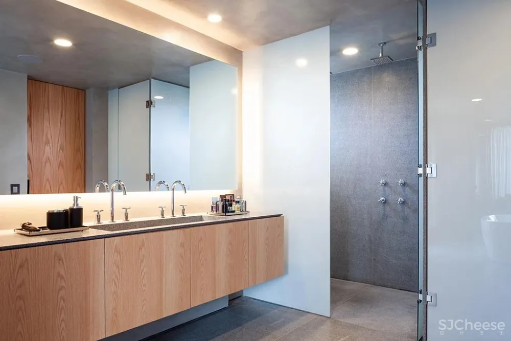 冷硬做底,温暖辅助,木条绿植一相逢,便胜却人间无数