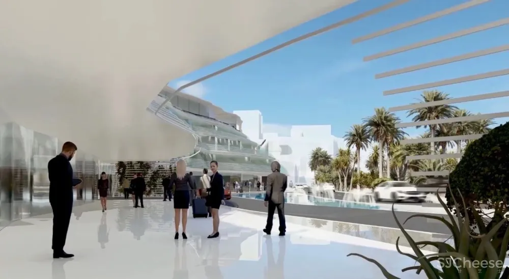 法国凯宾斯基最新酒店方案曝光，靠山而建，山和海都是景观