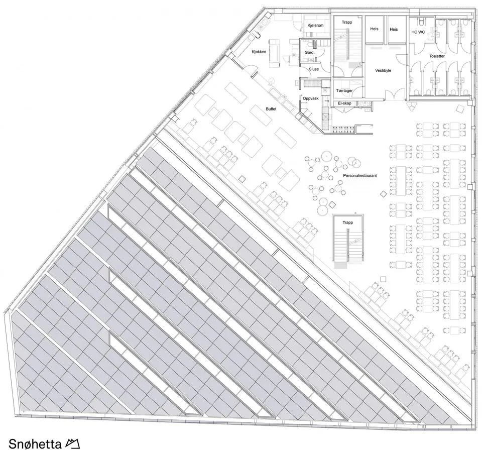 新作 未来办公空间的可持续设计范例 Powerhouse Telemark能源大楼 Snøhetta