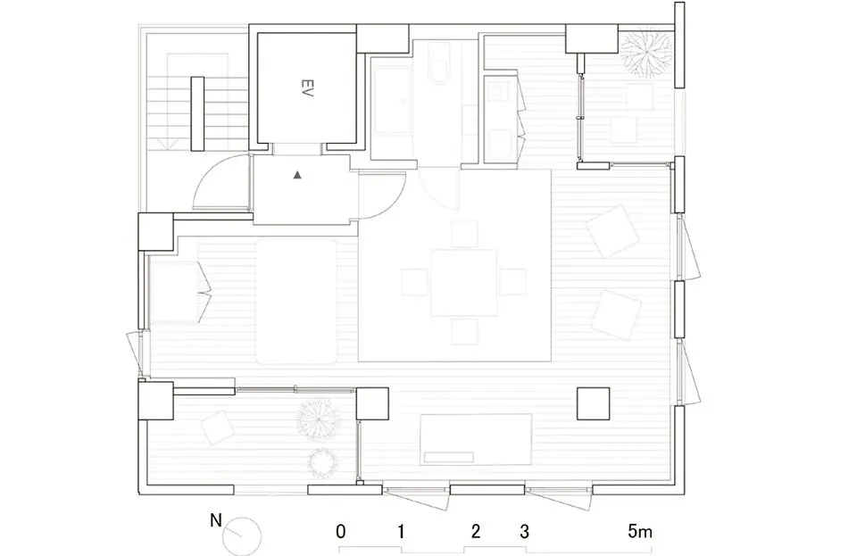 从酒店到公寓的职能转换 东京 灯塔公寓 YSLA architects