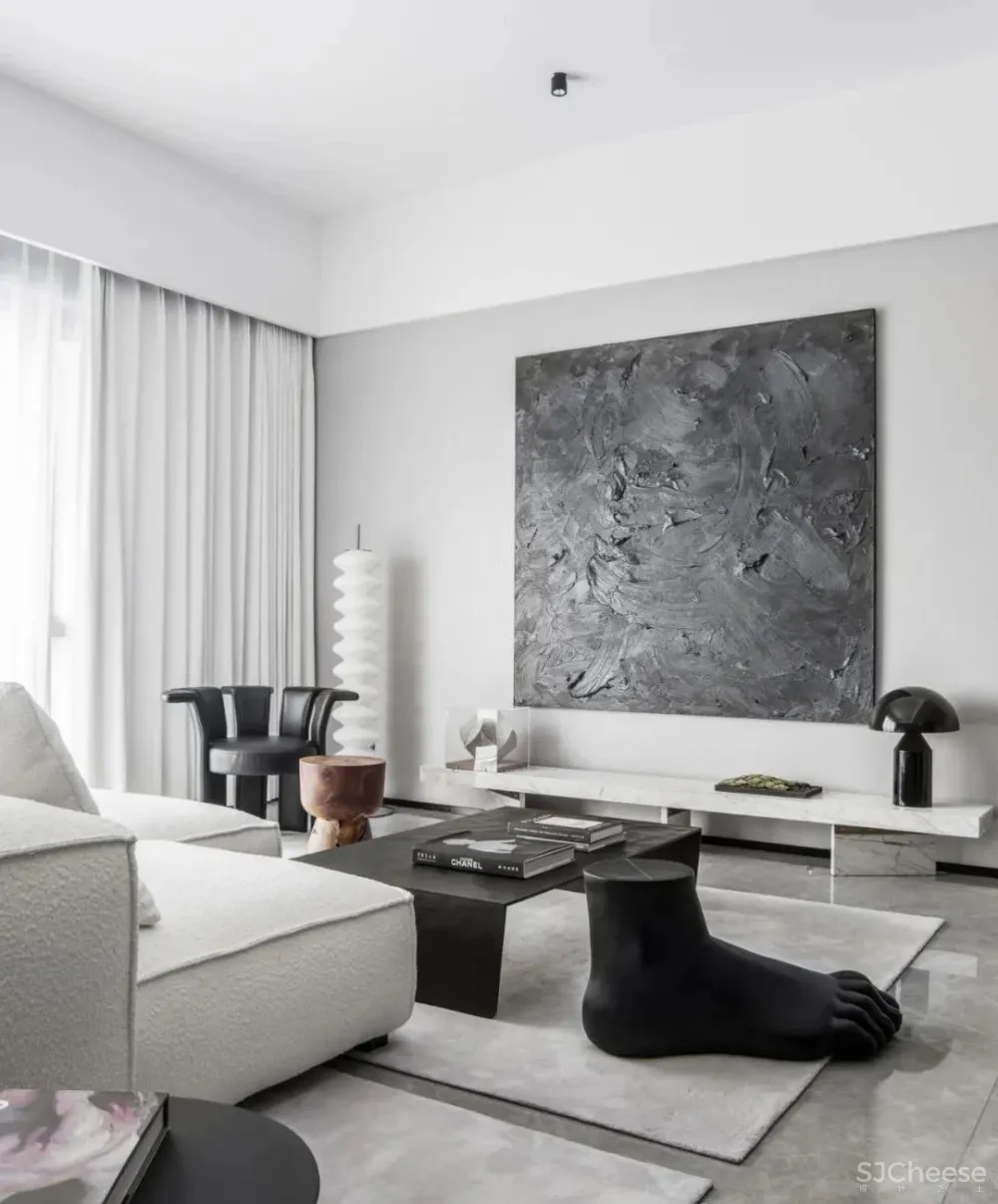 孟也新作 三亚东岸CBD「融创新闻中心」两套奢阔艺术样板房设计