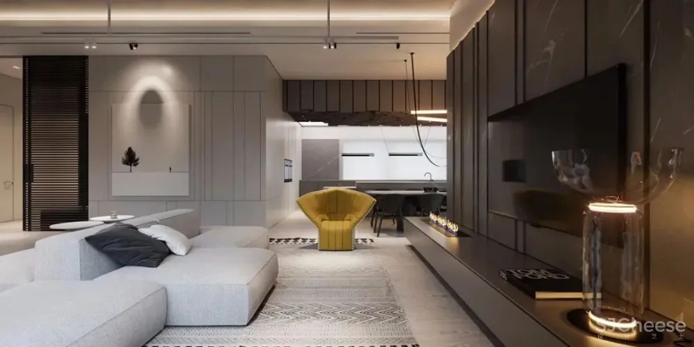 196㎡公寓效果堪比400㎡ 别墅，真是忍不住要发S卡！