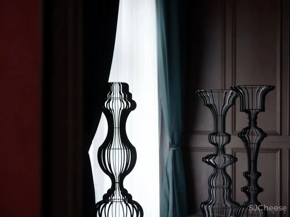 明德设计丨郑州万科荣成云图售楼处:英式古典的当代演绎