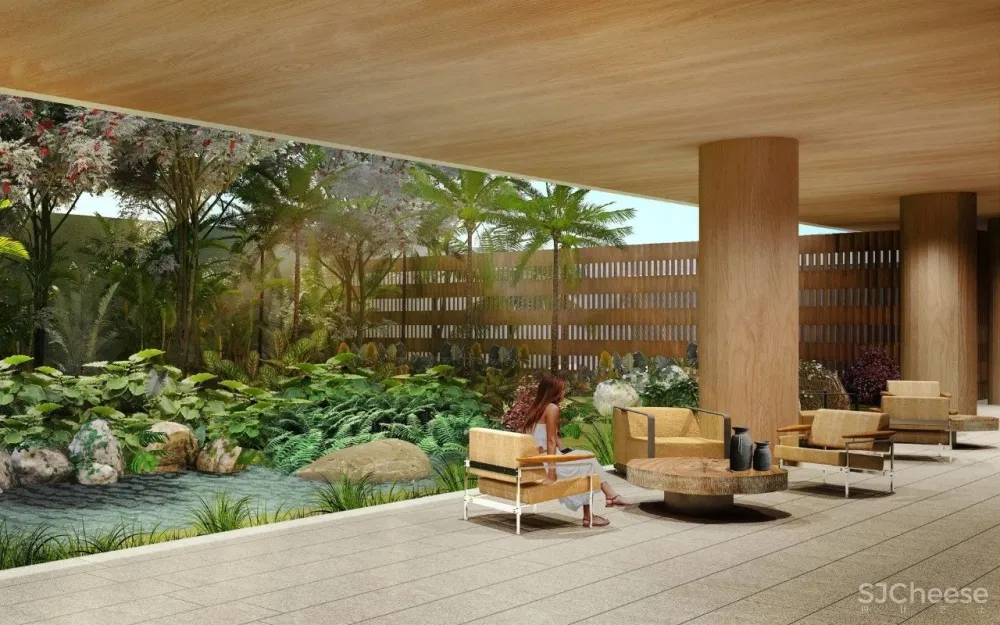 一梯两户的平层公寓楼样板房公开,自然奢华才有的高级感