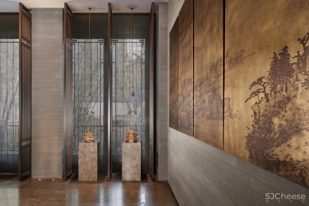 【创时空设计新作】以地为宣纸水为墨，写意东方山水画！