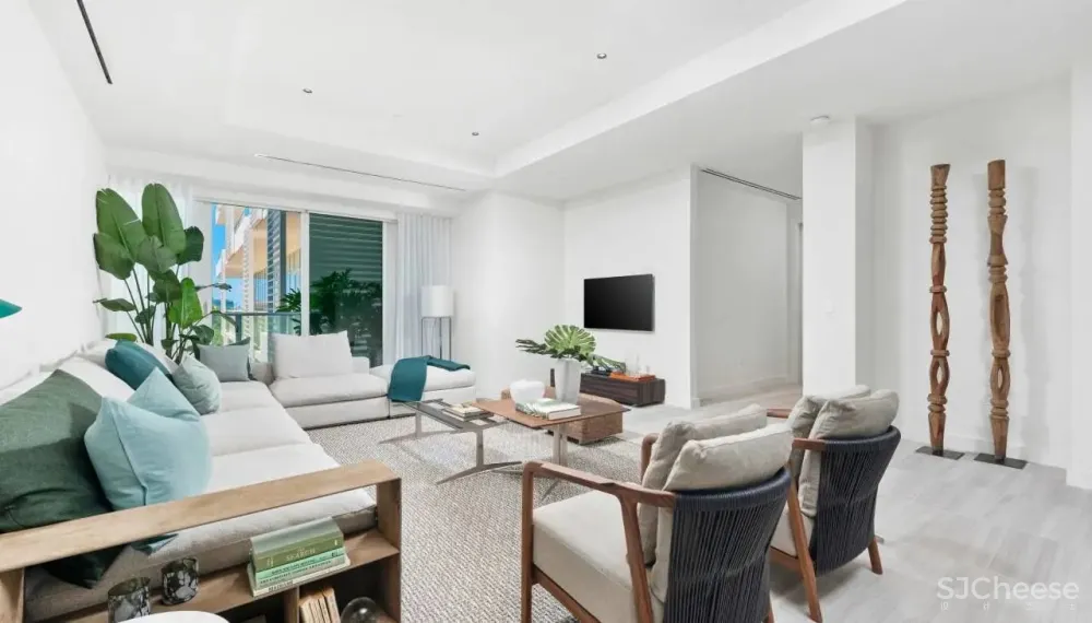 Piero Lissoni打造-迈阿密顶级丽思卡尔顿海滩公寓样板间!