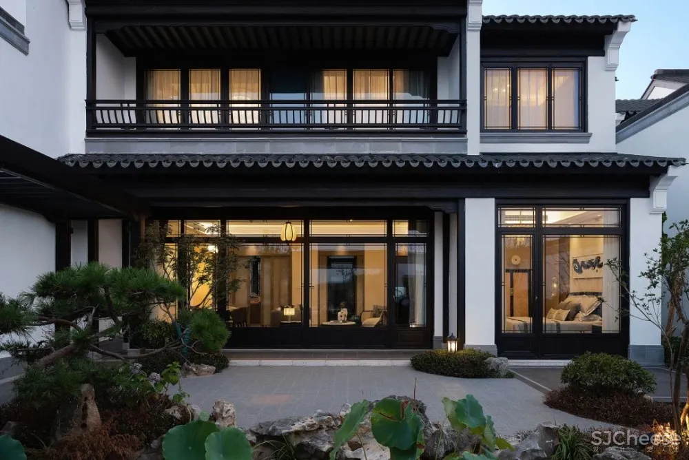 众睦设计丨合院:当代与东方的美学交织