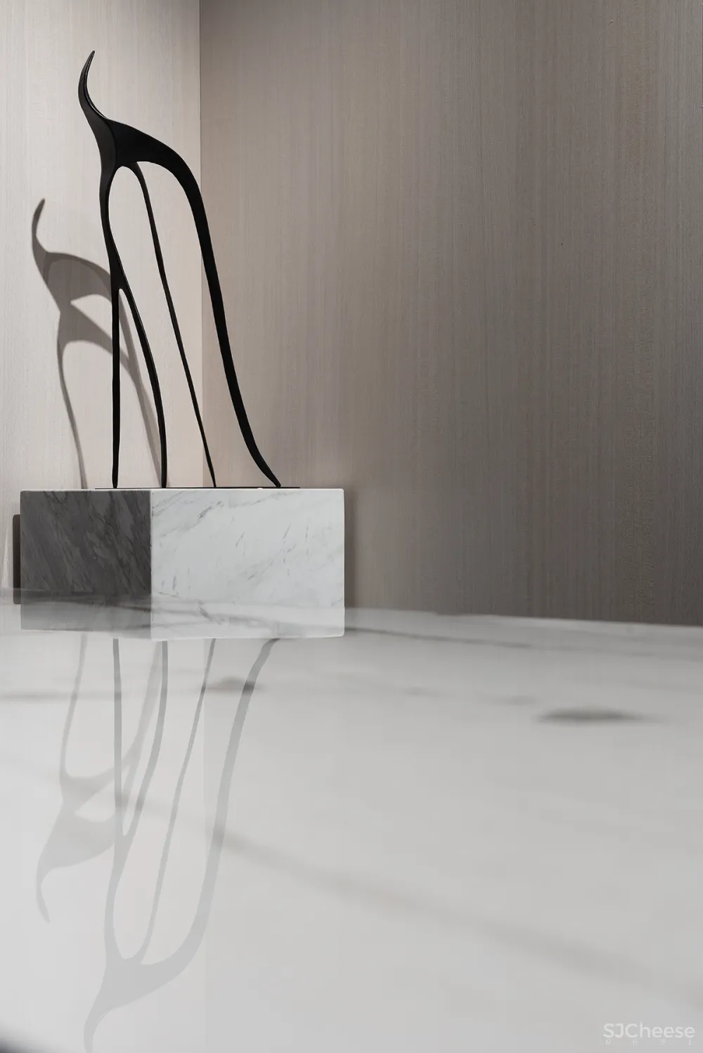 178㎡清冷色系，演绎宋代美学的简静纯粹！