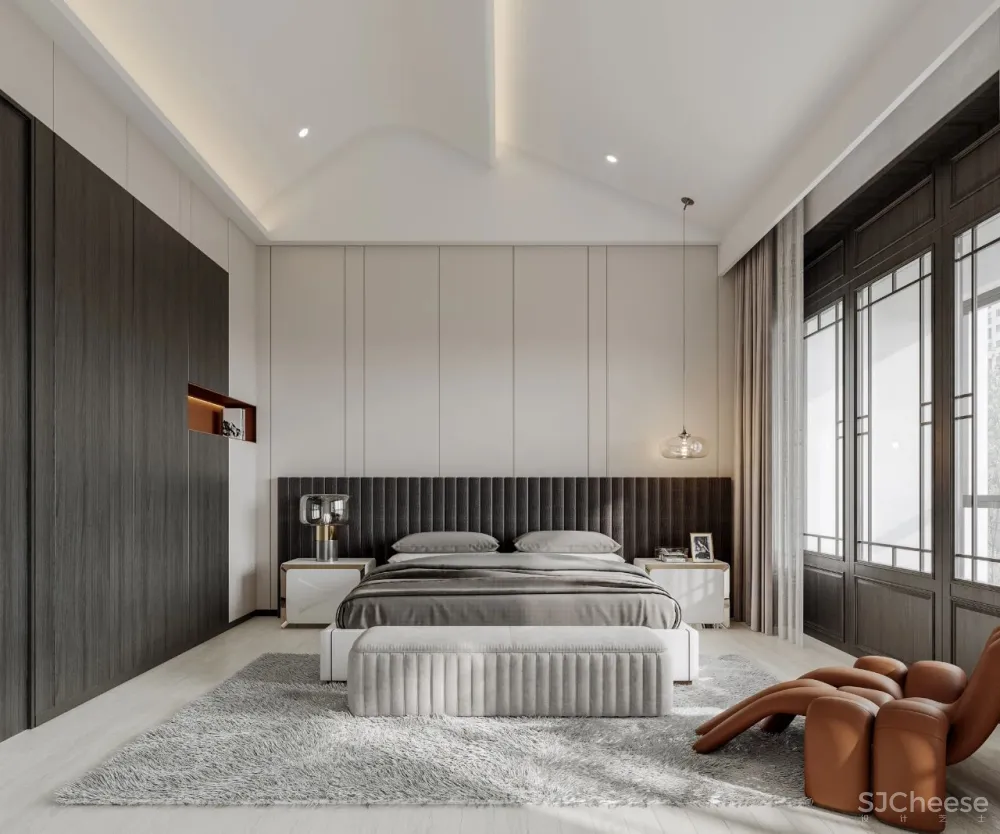 茧界设计.冷晨辉 「桃花源」550平私宅:解构 寂静美学