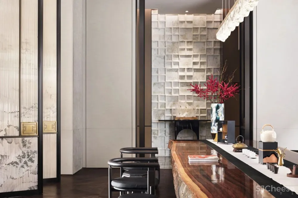 布鲁盟设计丨常州新城璞樾春秋售楼处 :典雅东方,借古开今