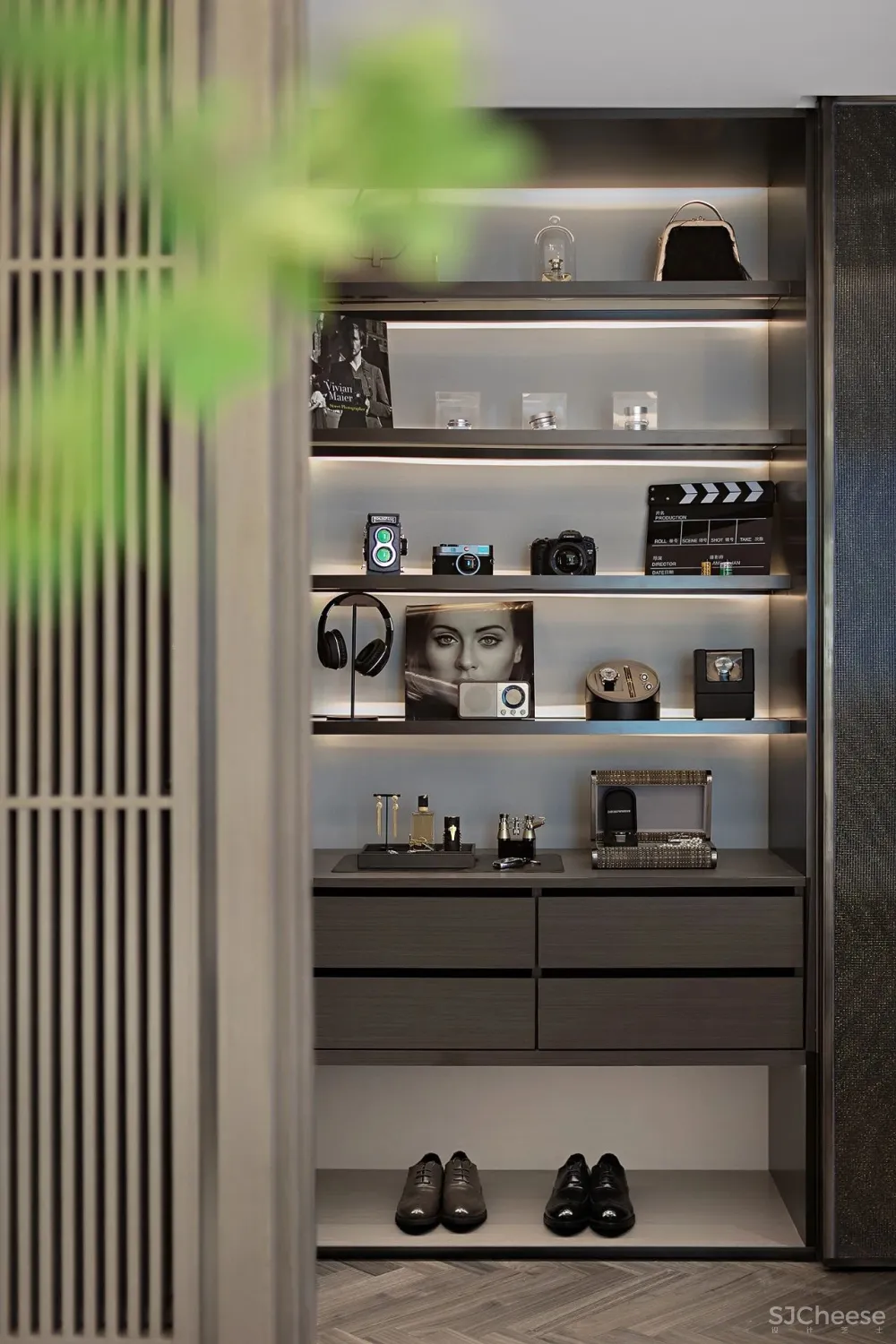 195㎡雅灰大平层，静奢间勾勒家的温情！